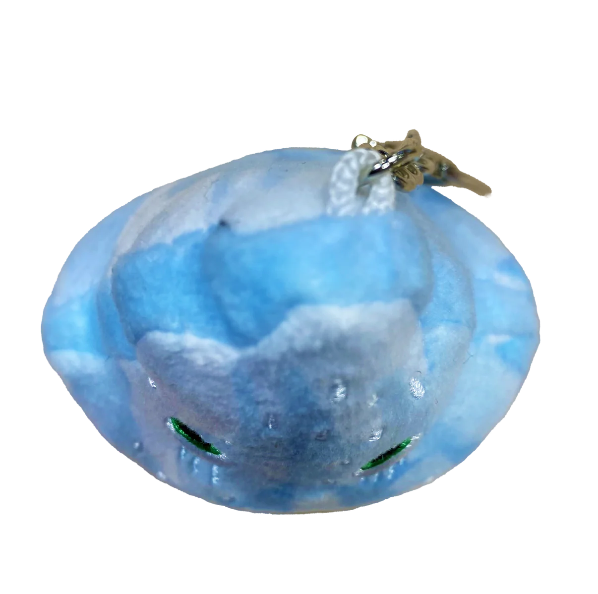 Melting Polar Ice Keychain