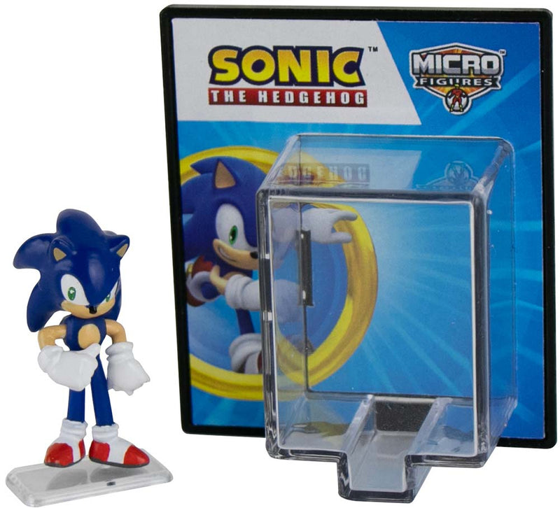 World’s Smallest Sonic The Hedgehog Micro Figure close up