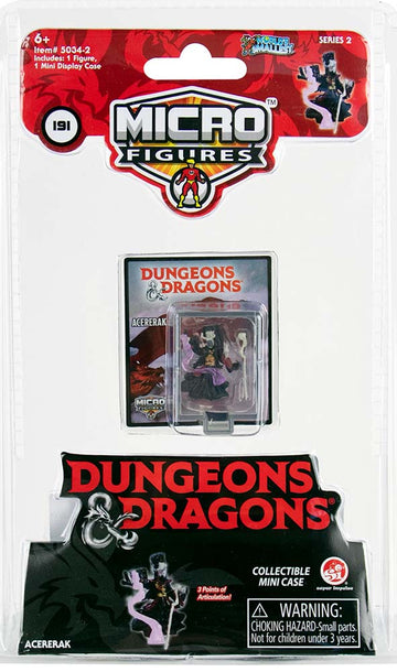World’s Smallest Dungeons & Dragons Micro Figures Series 2- Acererak in package