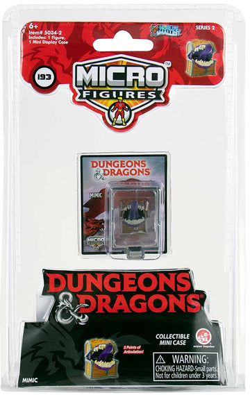 World’s Smallest Dungeons & Dragons Micro Figures Series 2- Mimic in package
