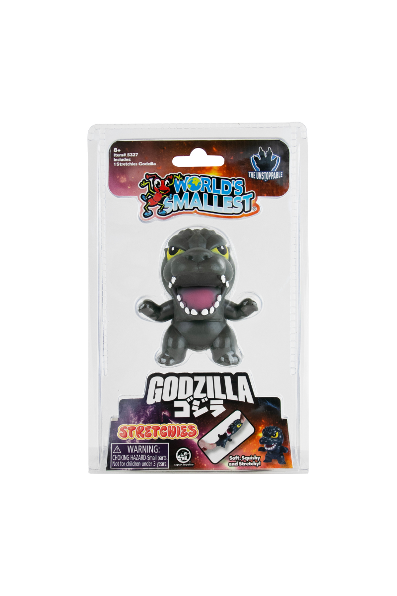 World's Smallest Godzilla Stretchies