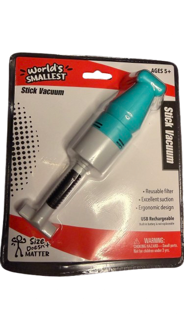 World’s Smallest Stick Vacuum