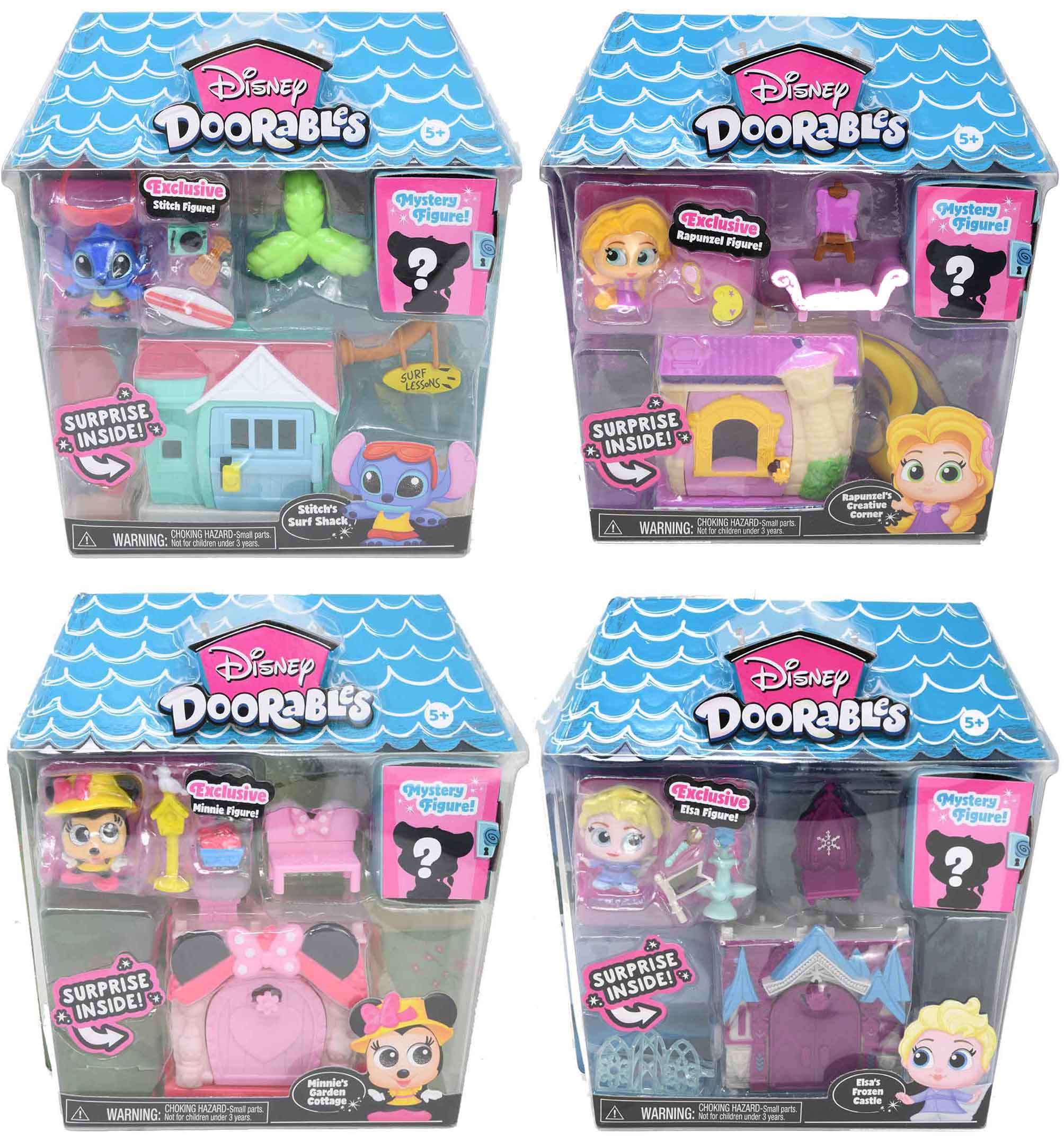 Doorables stitch Exclusives with or Without Keychain 