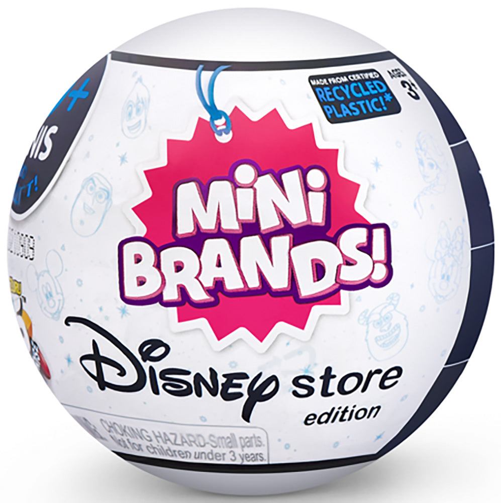 5 Surprise Mini Brands Disney Store Edition Mystery Pack - One Ball