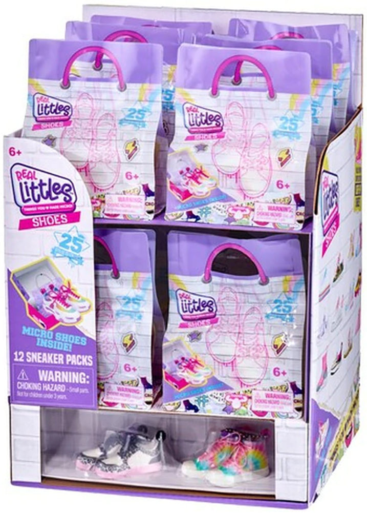 Shopkins Real Littles Sneakers (Sealed box of 12 Mystery Packs)