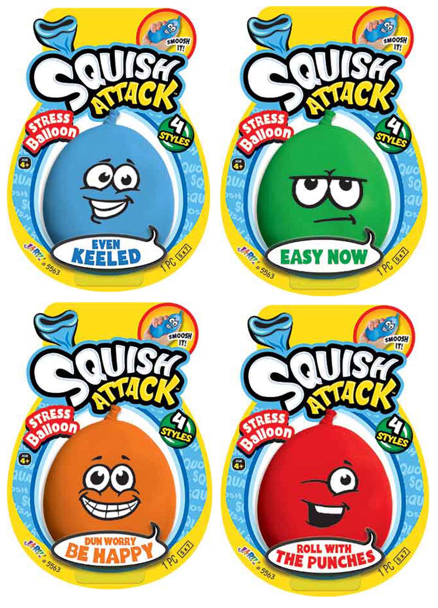Squish Attack Stress Balloon