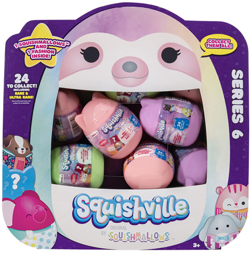 Squishmallows Squishville! (Series 6) Mystery Mini Plush Pack (Case of