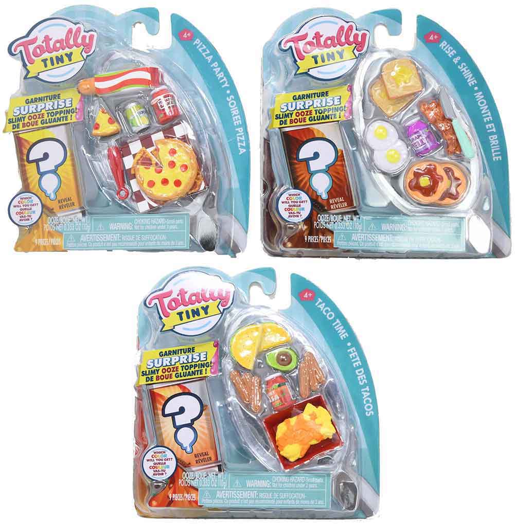 Totally Tiny Cook N' Serve Food Sets, Grillin & Chillin, Kids Toys