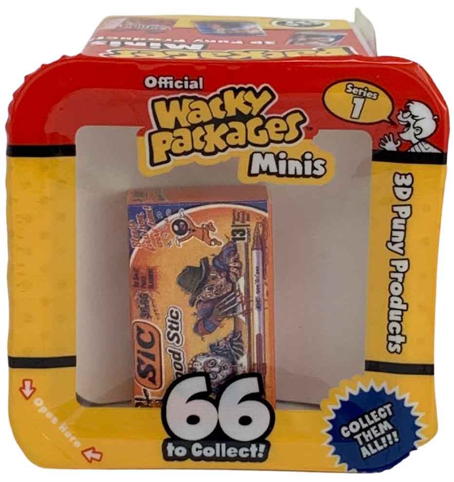 Wacky Packages Minis - Blood Stic (plus 4 Mystery) – Knick Knack