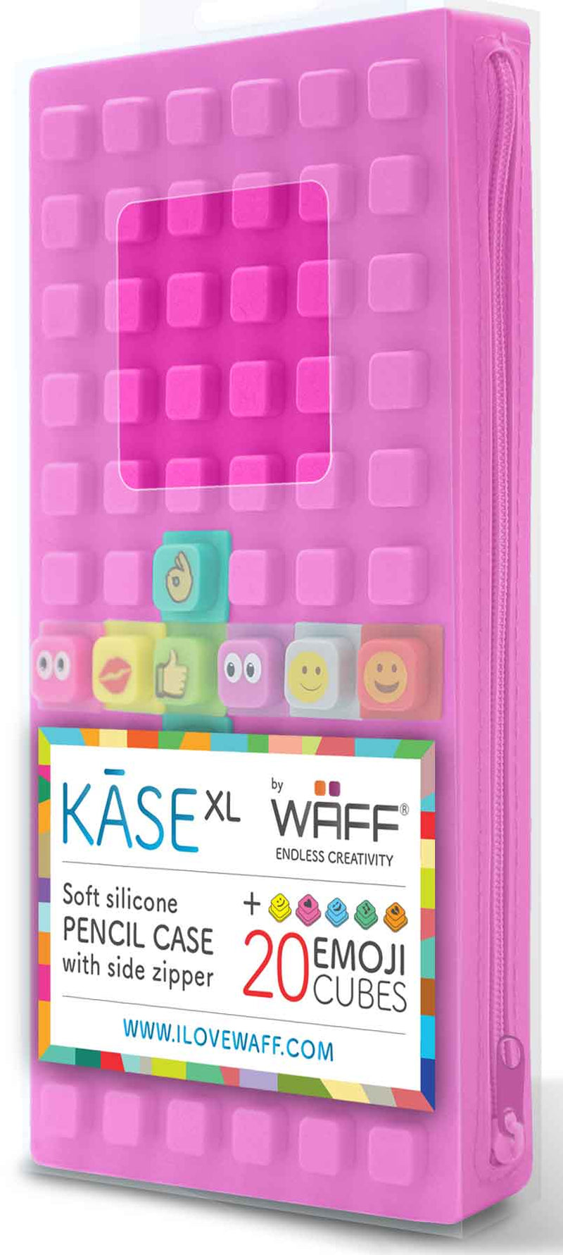 Waff Pencil Case XL (Purple) in package