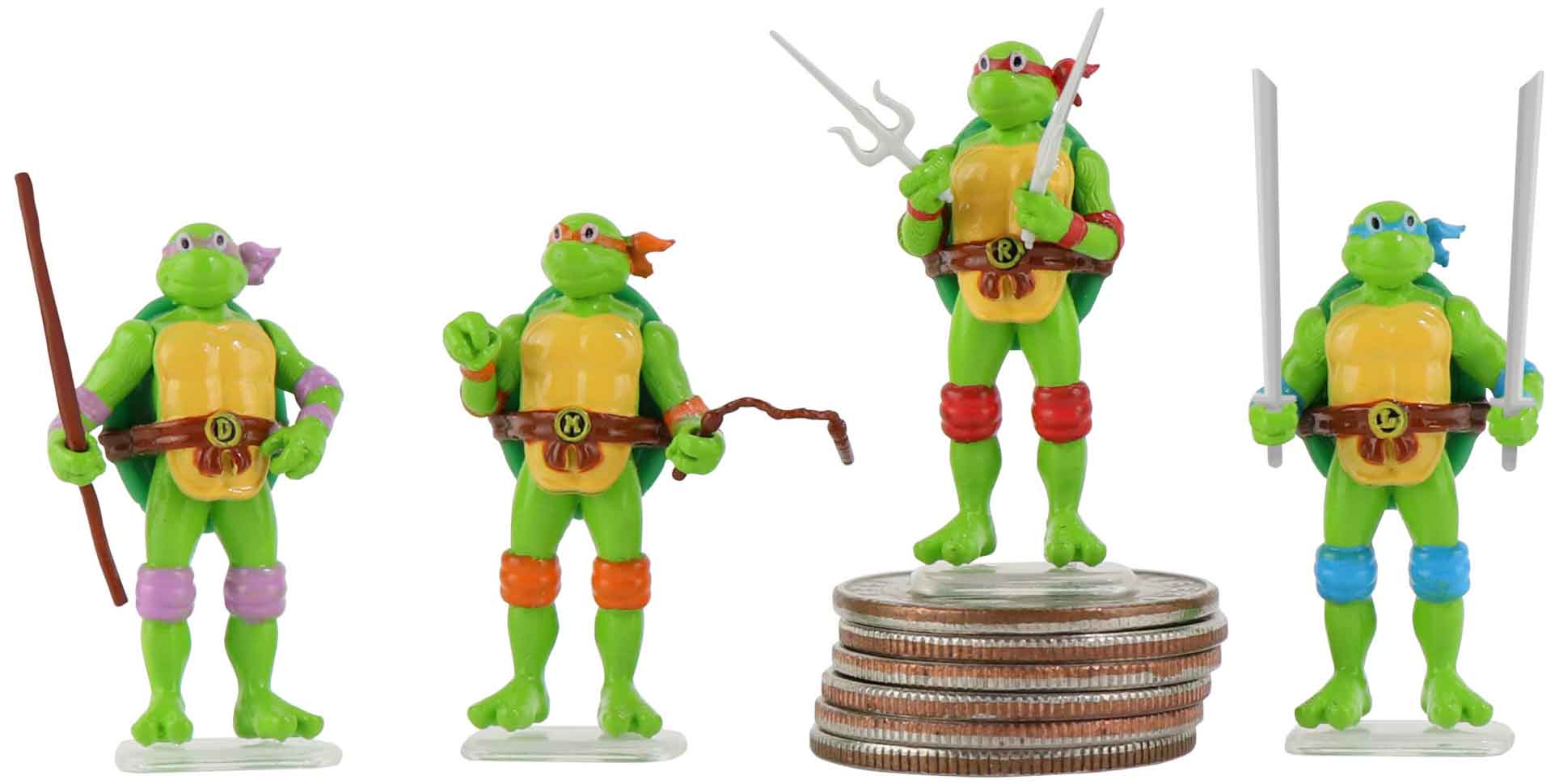 World's Smallest | Teenage Mutant Ninja Turtles Micro Figurines