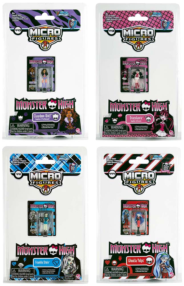 mini monsters World's Smallest Monster High Dolls