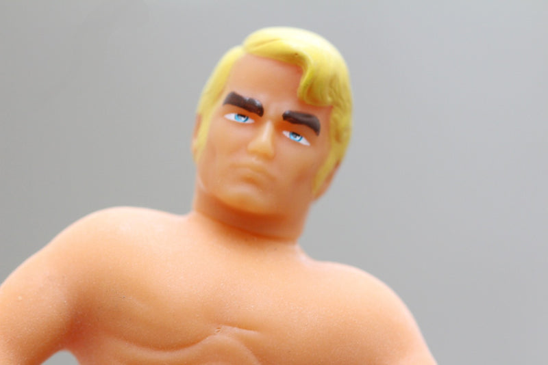 World’s Smallest Stretch Armstrong close up
