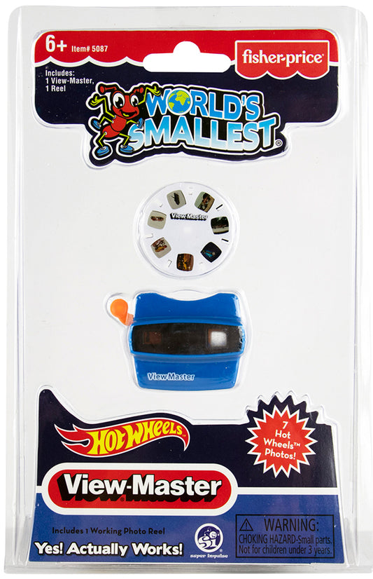 World's Smallest Viewmaster (Bundle of 4) hot Wheels