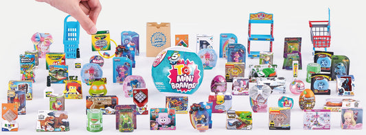 Toy mini brands in hand