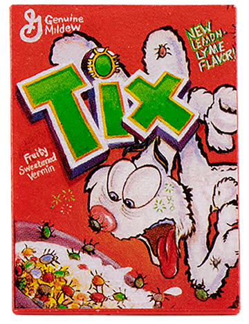 Wacky Packages Minis - Tix (plus 4 Mystery) - Series 2 close up