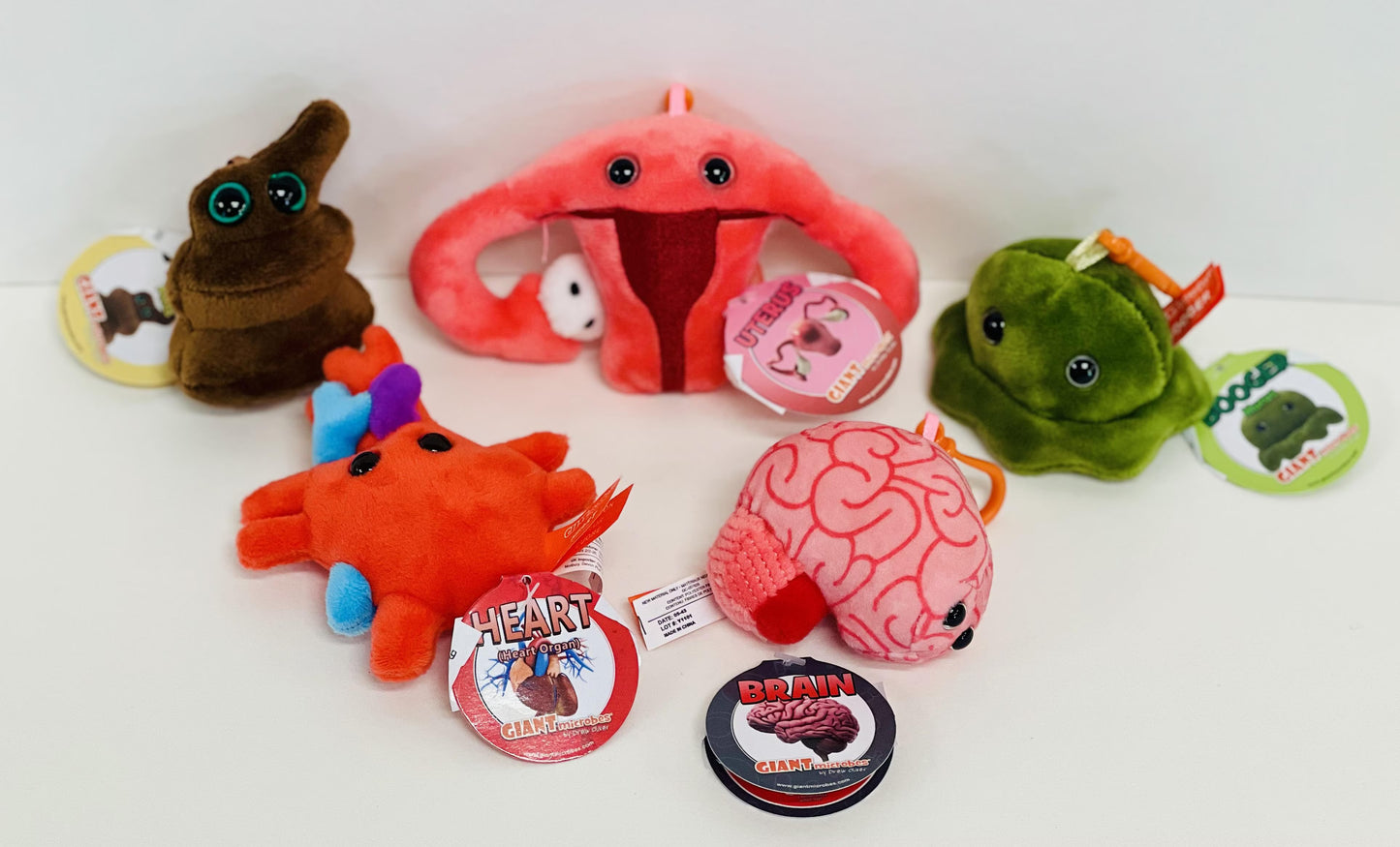 GIANTmicrobes - Heart (Keychain)