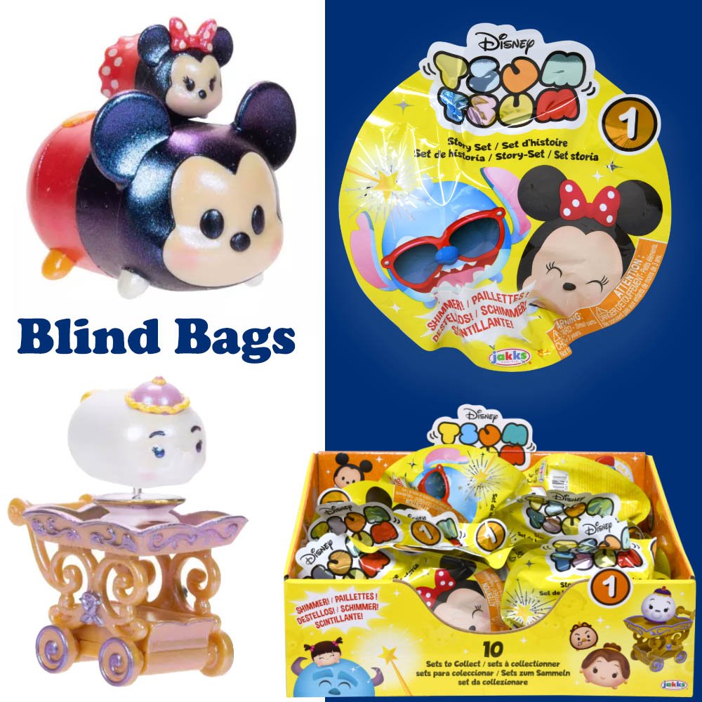 Disney Tsum Tsum Story Sets Series 1 Shimmer Mystery Pack