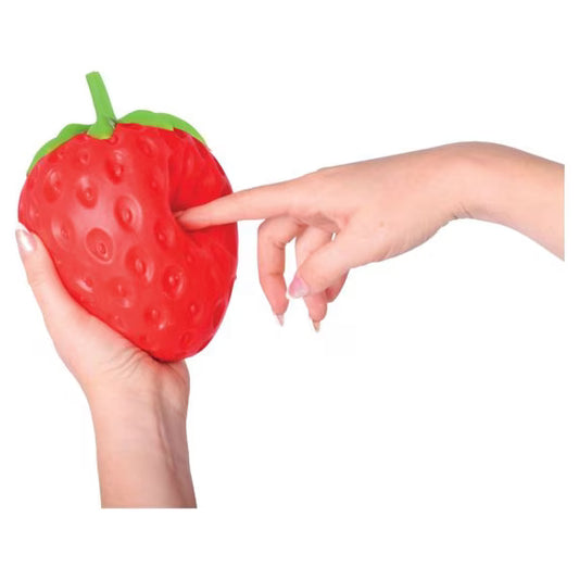 Squishtible 6" Strawberry Jumbo Scented Squishy Toy