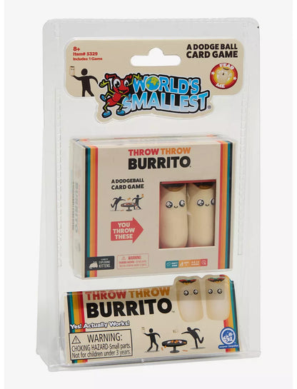 World's Smallest Throw Throw Burrito