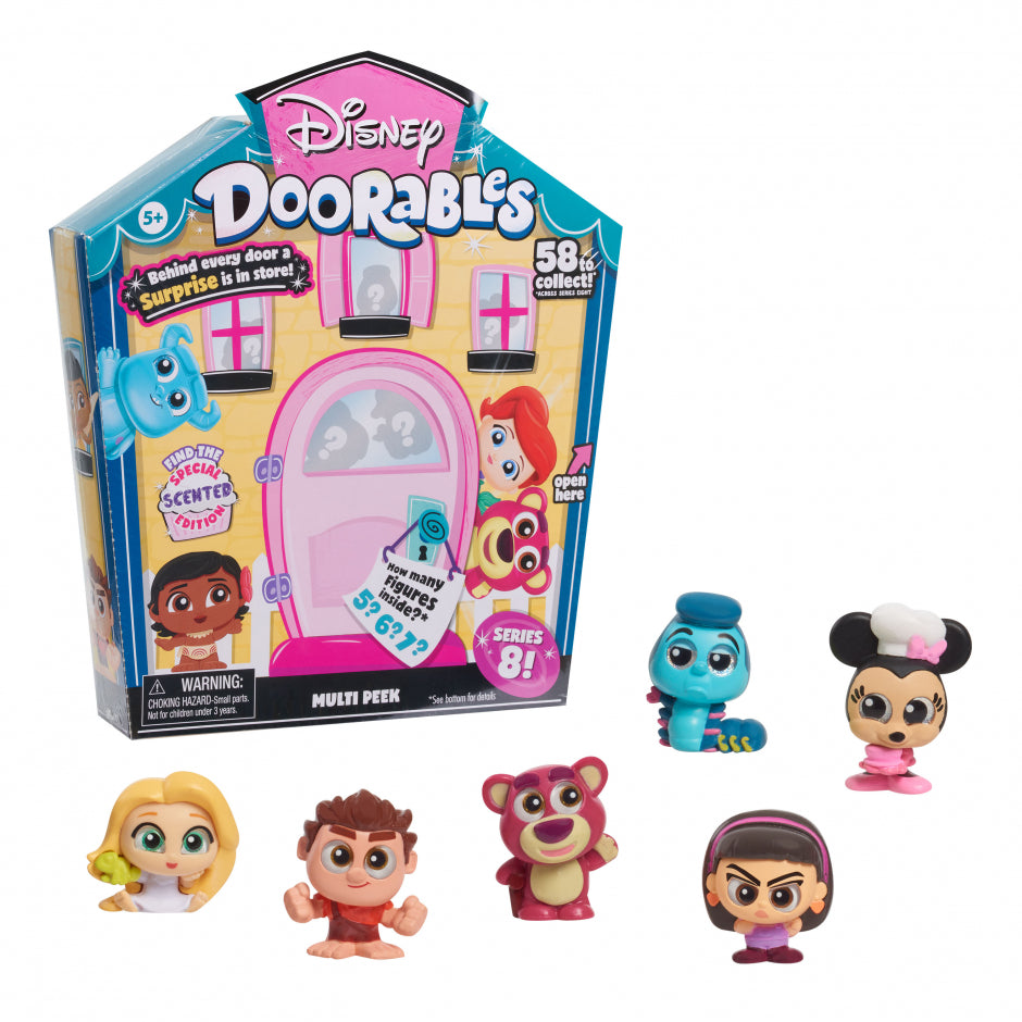 Disney Doorables Multi Peek - Series 8 (Sealed Box of 6)