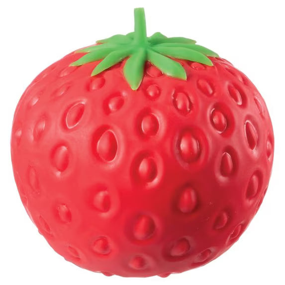 Squishtible 6" Strawberry Jumbo Scented Squishy Toy