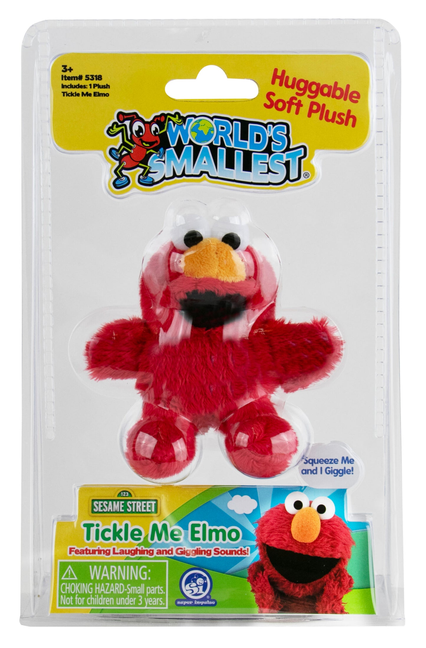 World's Smallest Tickle Me Elmo