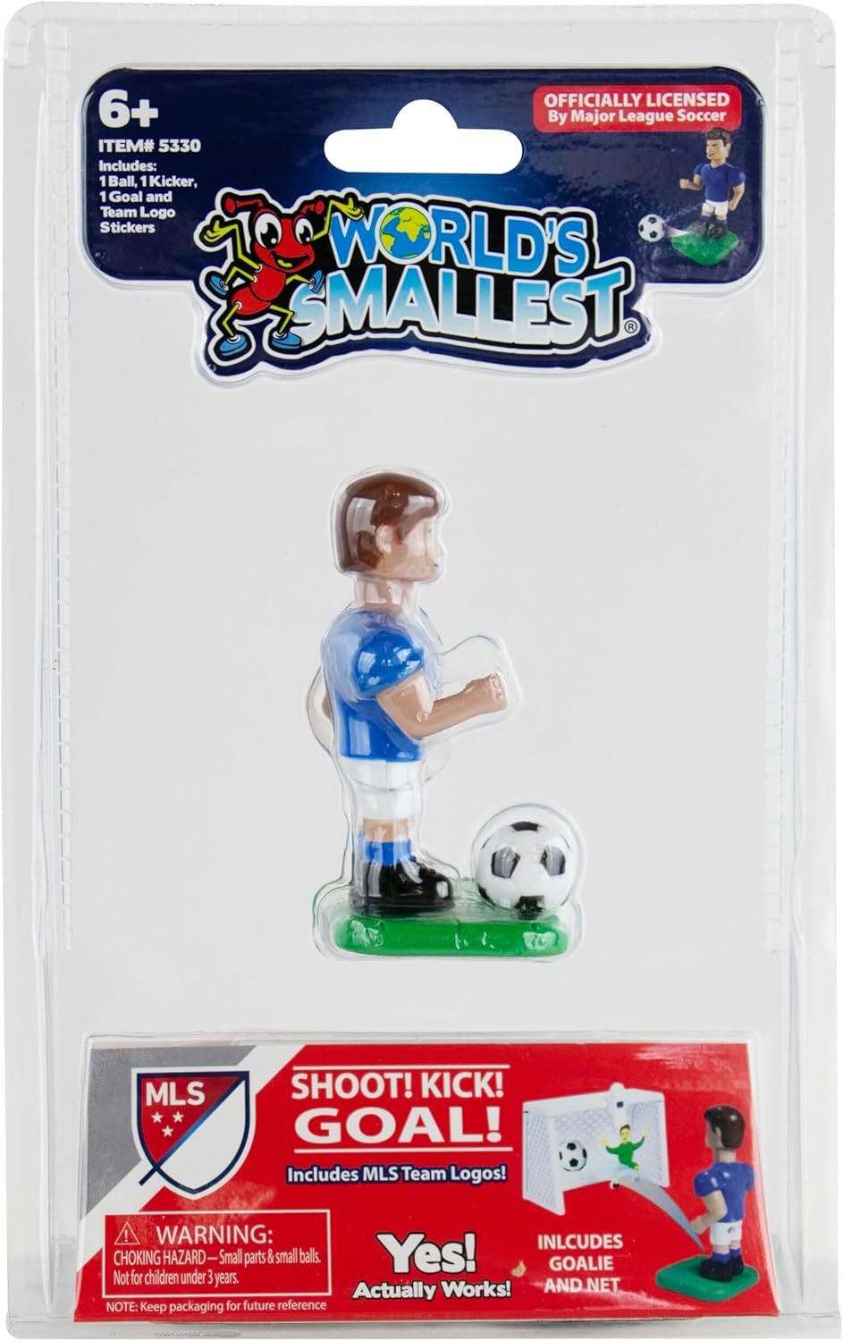 World's Smallest Major League Soccer Kicker