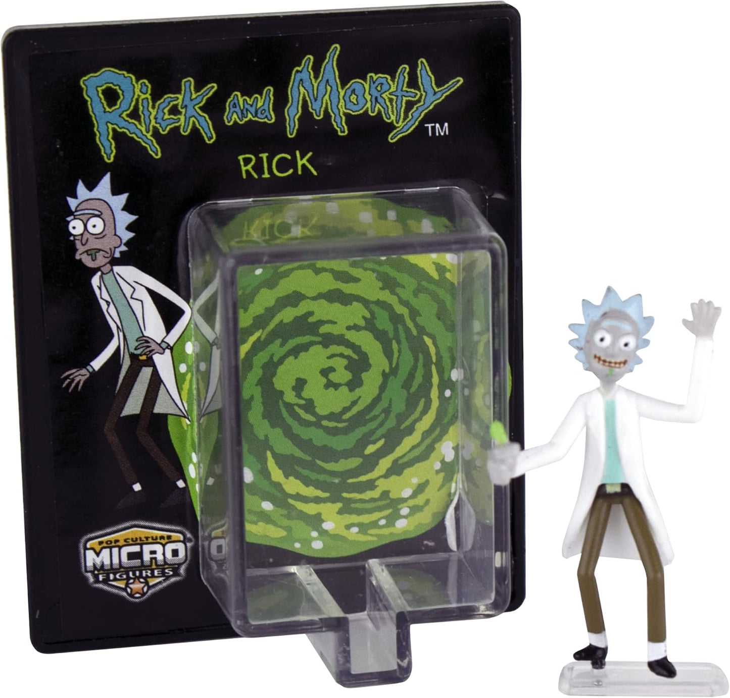 World’s Smallest Rick and Morty Pop Culture Micro Figures - Rick
