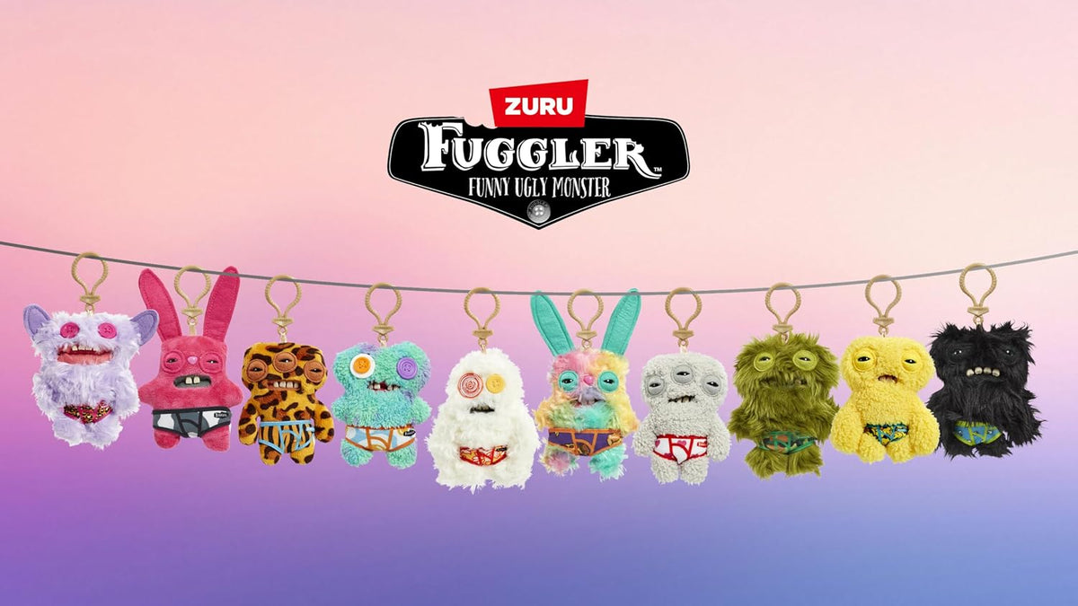 Zuru Fuggler Plush Keychain - Series 4