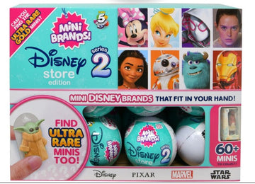 Disney Mini Brands Series 2 Balls - Sealed Case of 24