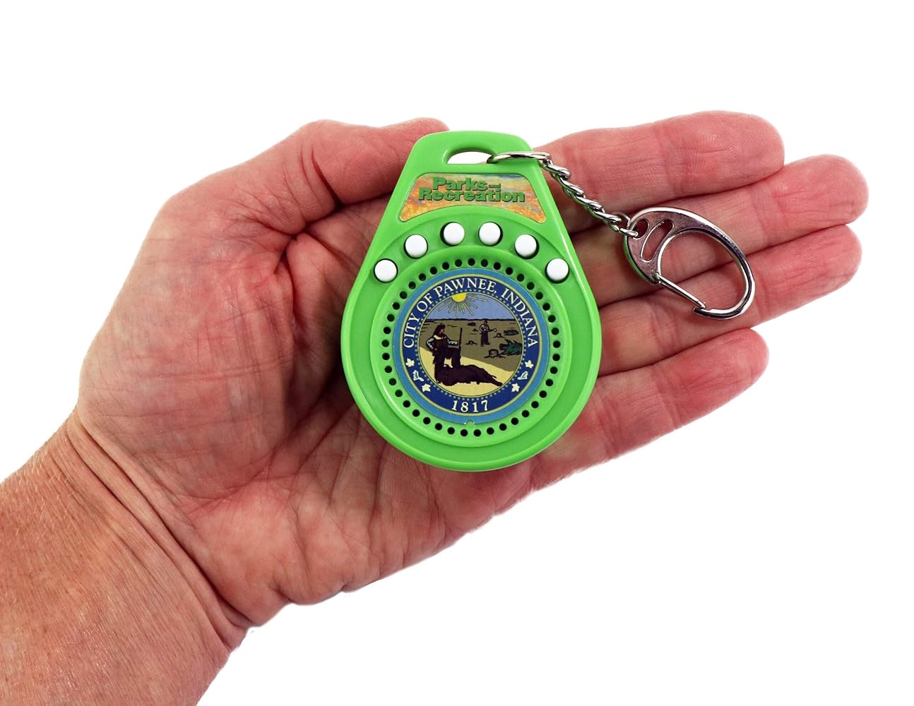 Parks & Recreation Talking Keychain