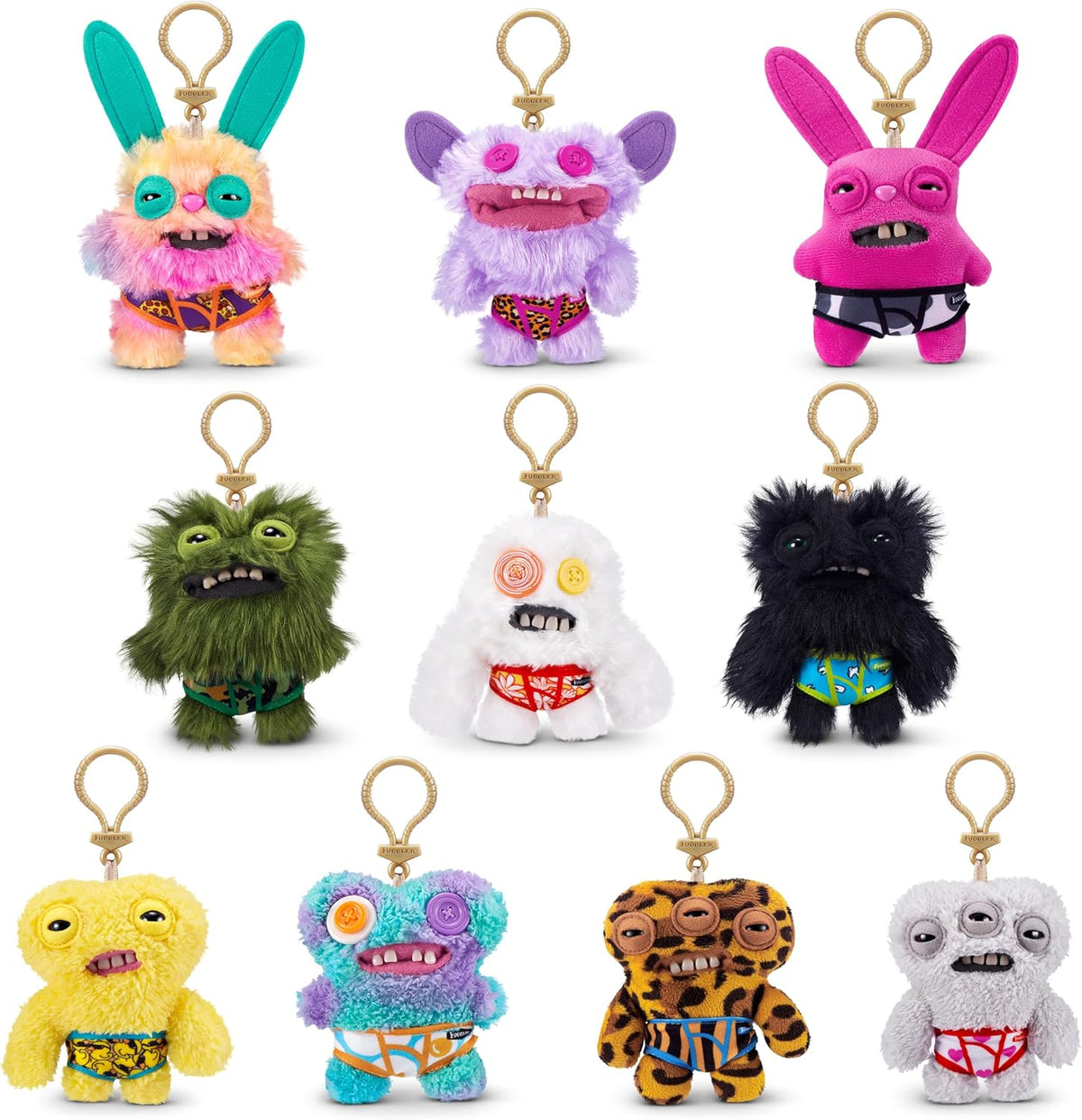 Zuru Fuggler Plush Keychain - Series 4