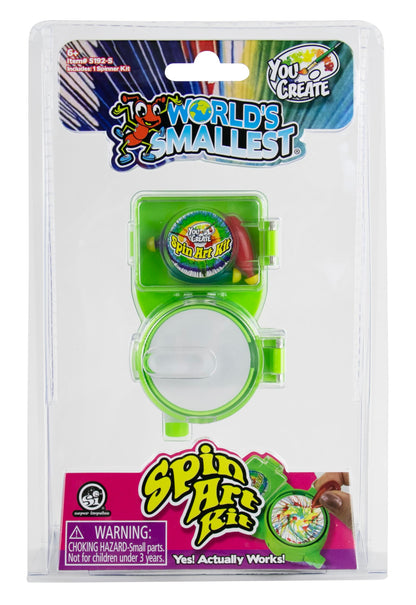 World's Smallest Spin Art