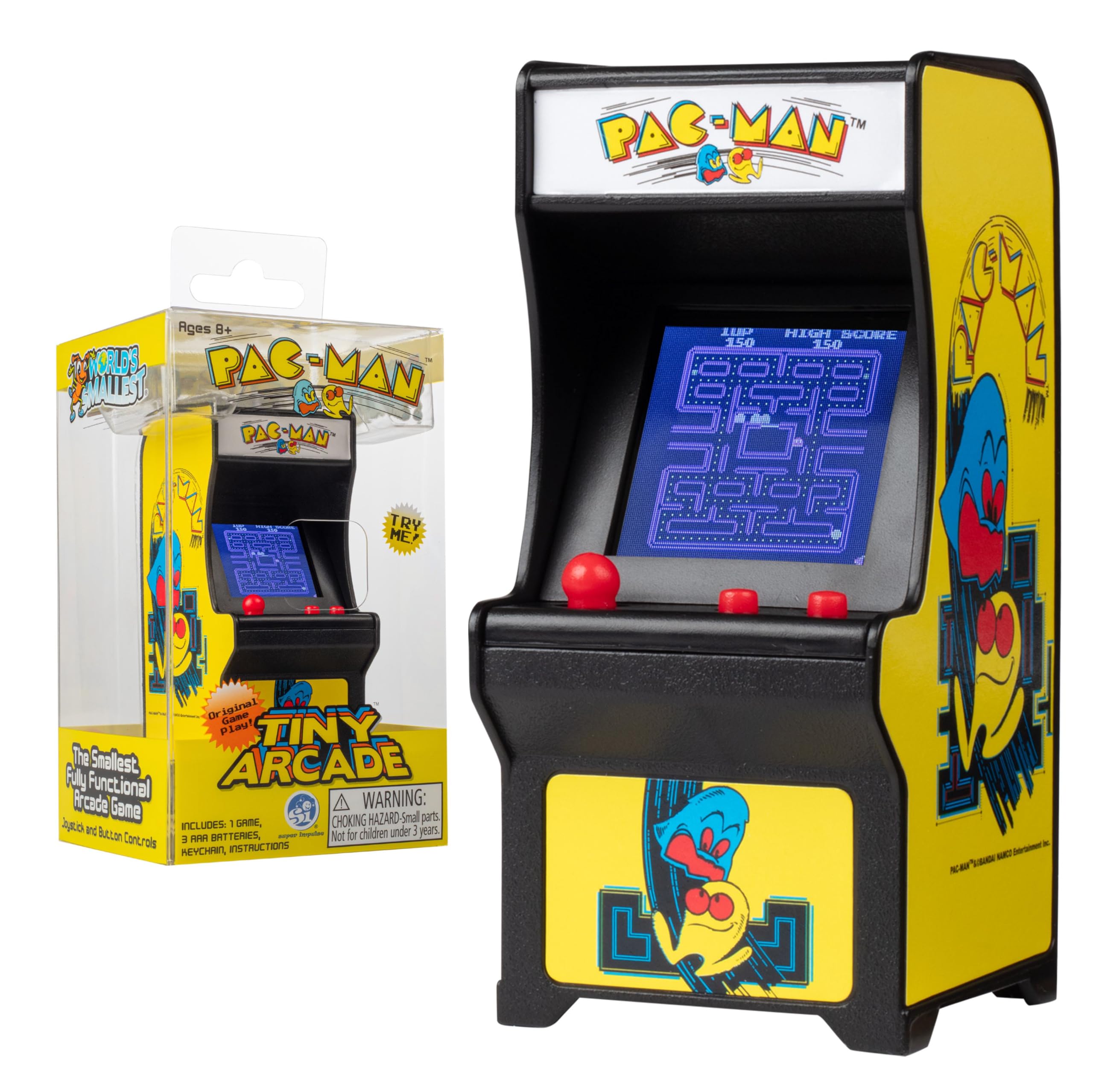 Tiny Arcade Pacman – Knick Knack Toy Shack