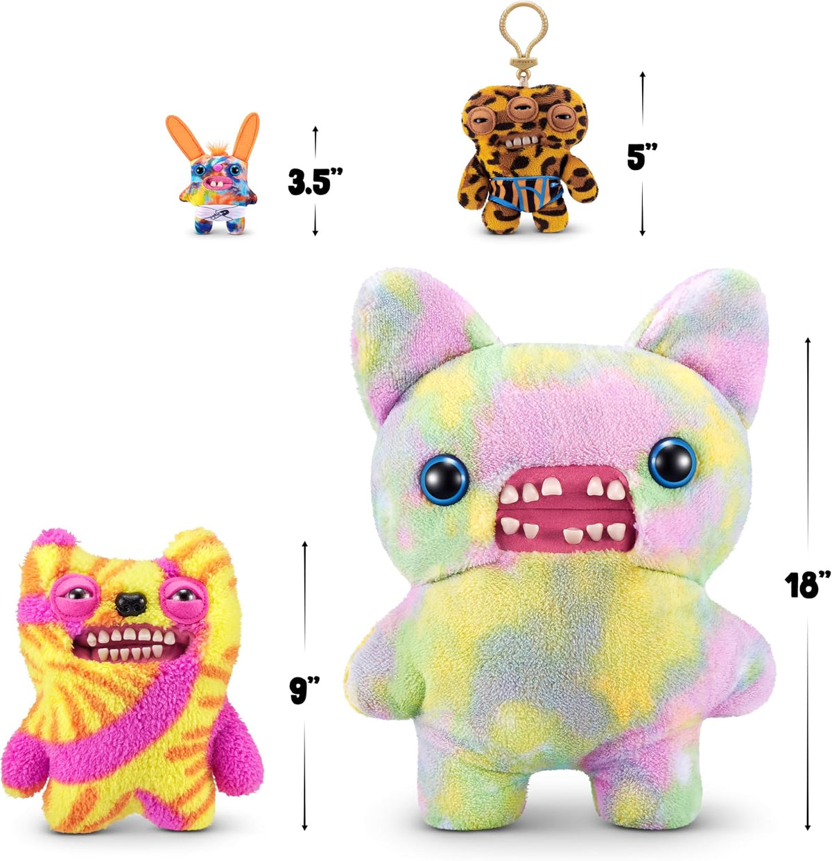 Zuru Fuggler Plush Keychain - Series 4