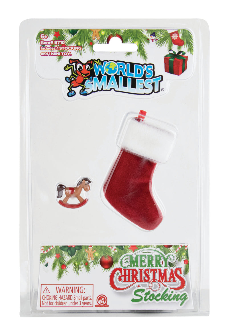 World’s Smallest Merry Christmas Stockings - random selection