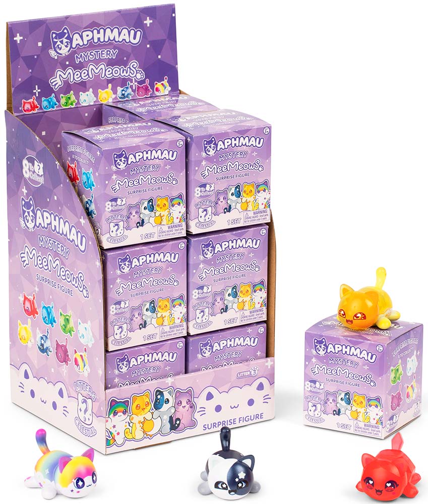 Aphmau MeeMeows Mystery Figures (One Random Figure) full case