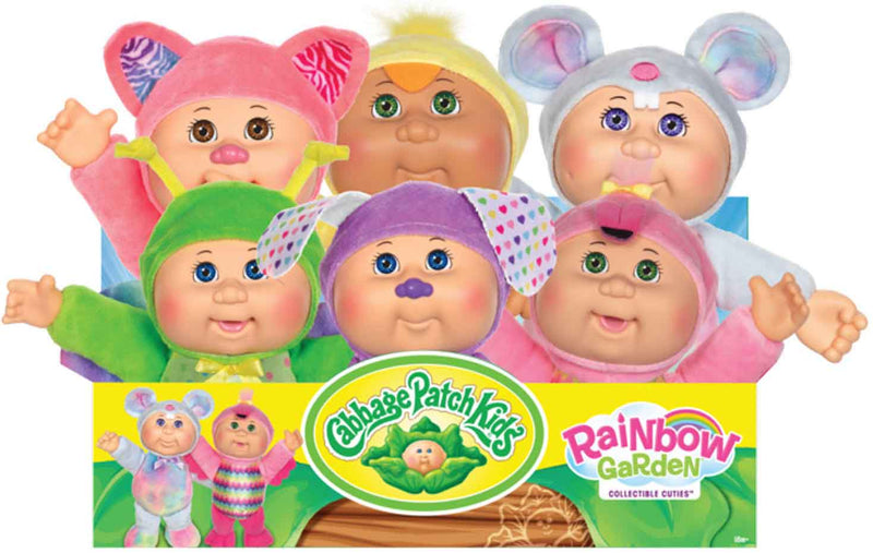 Cabbage Patch Kids Rainbow Garden party complete set of 6