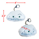 Cumulus Cloud Keychain