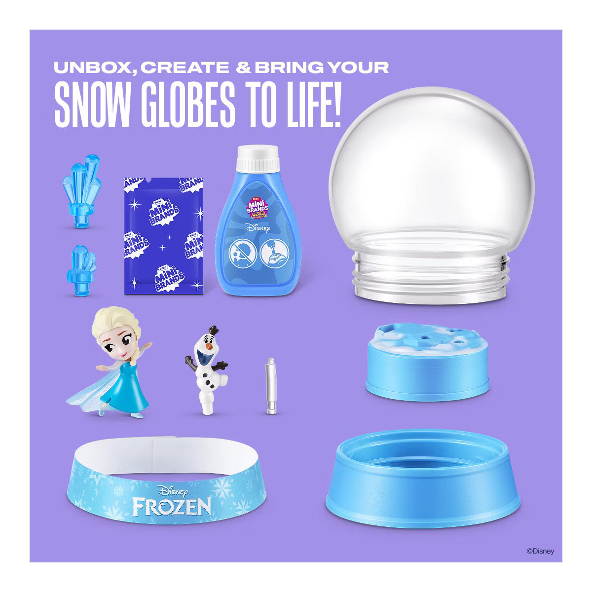 Mini Brands Disney Princess Snow Globes - Series 1