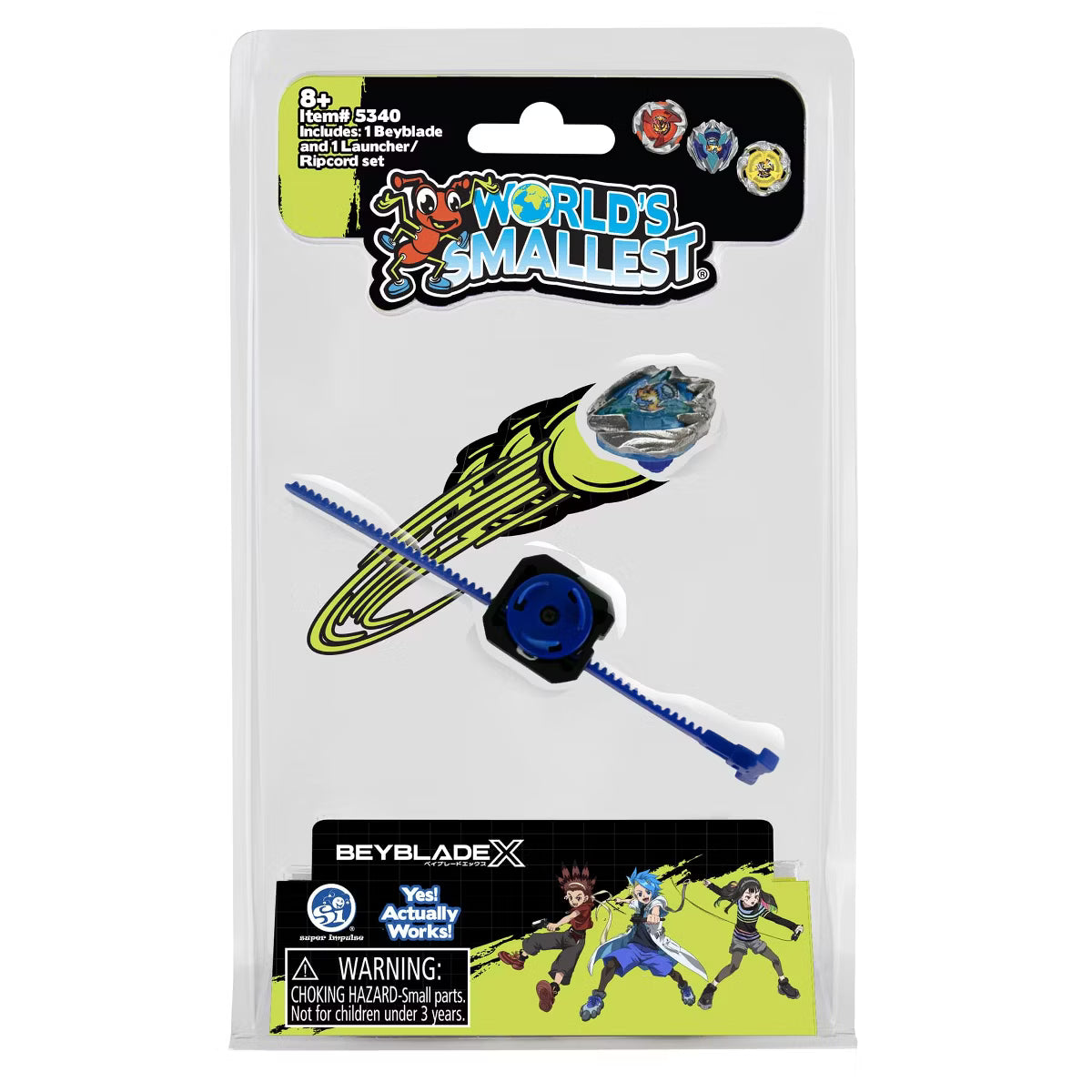 World's Smallest BeybladeX
