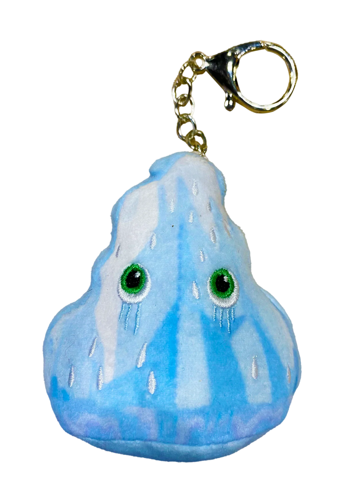 Melting Polar Ice Keychain