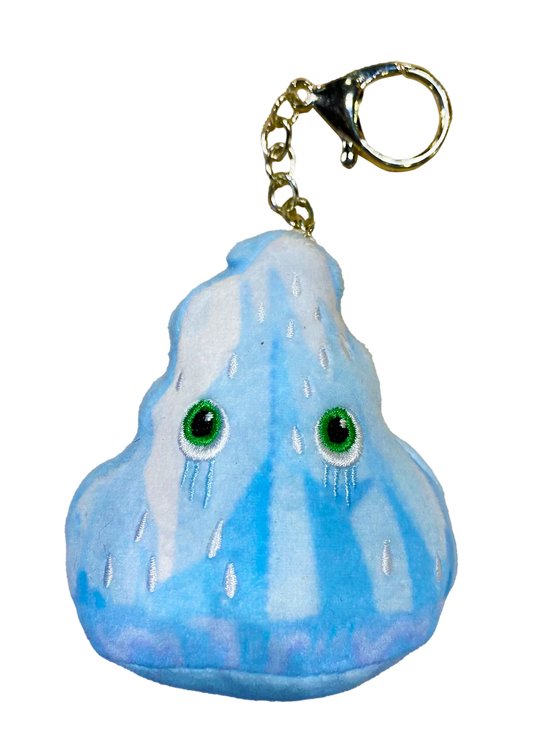 Melting Polar Ice Keychain