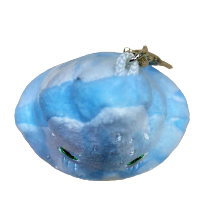 Melting Polar Ice Keychain
