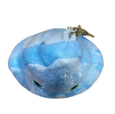 Melting Polar Ice Keychain