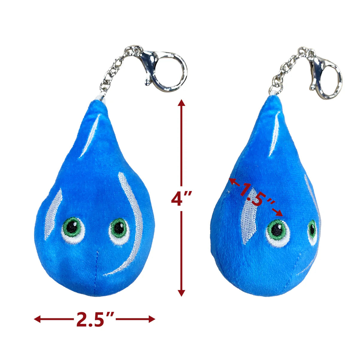 Raindrop Keychain