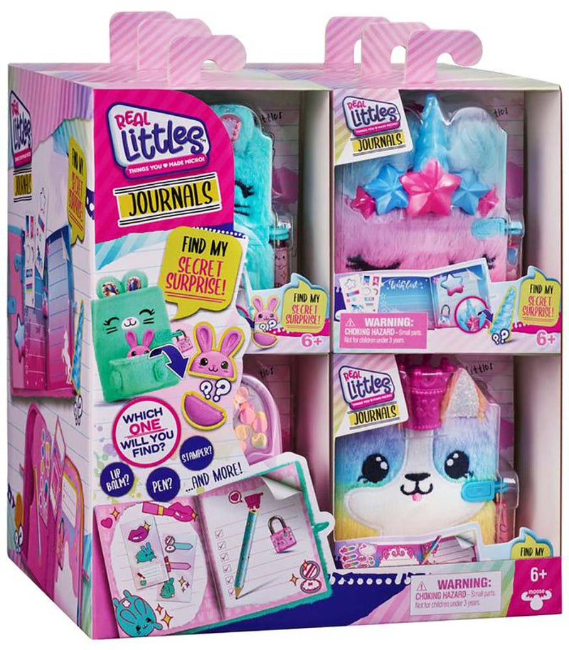 Shopkins Real Littles Beauty Secrets Journals Unlock Surprises