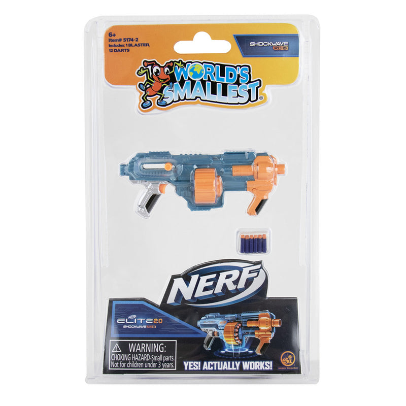 World's Smallest Nerf Elite Blasters