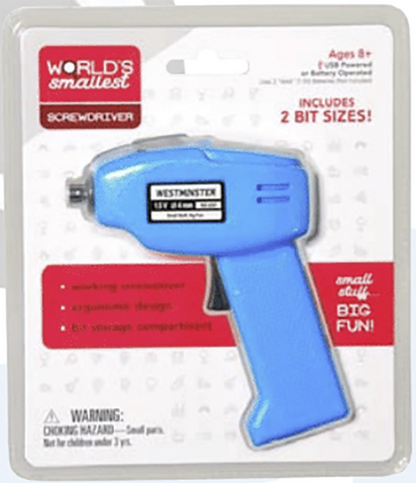 World's Smallest Screwdriver - Dual Powered (by Westminster)